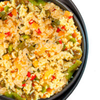 Arroz de verduras
