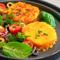 Hamburguesa de alubias blancas (vegetariano)
